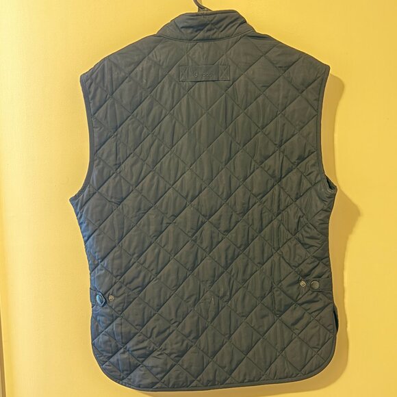 Barbour Navy Quilted Gilet Vest - Medium - Picture 2 of 2
